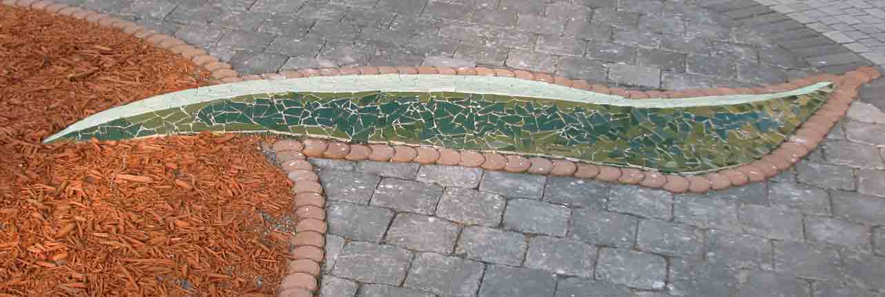 Мульча и мозаика